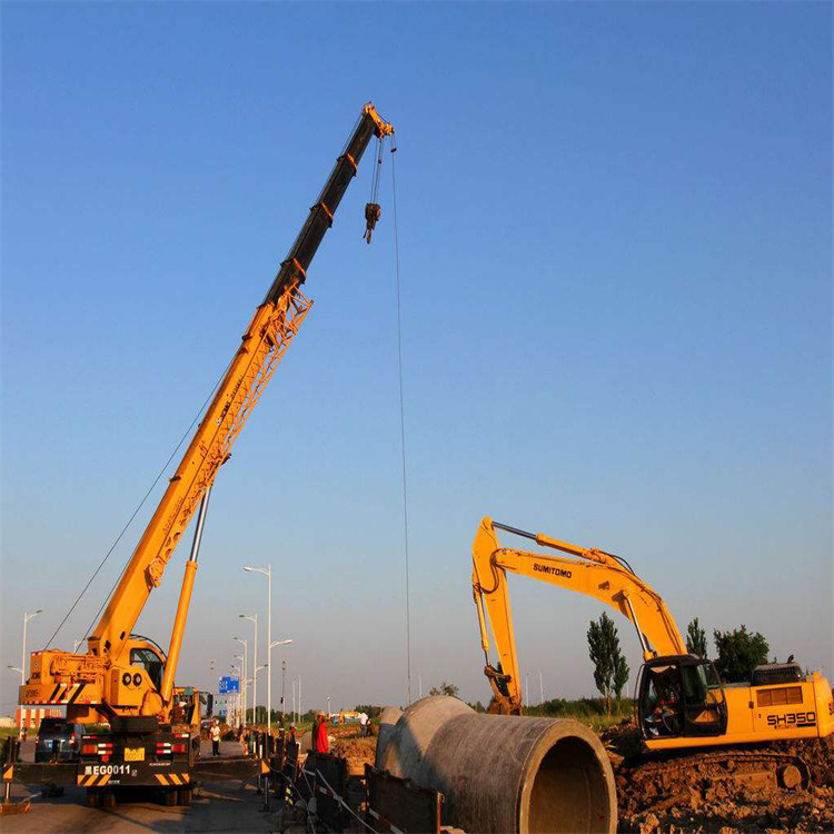 安丘25吨吊车吊8吨,最远吊多少米