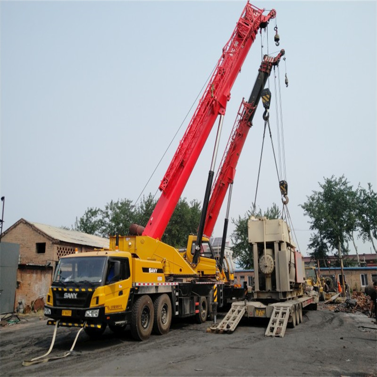 安丘附近大吊车出租|工地吊装设备租赁